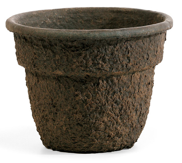 12 Inch Fiber Bell Planter - 16 per case - Decorative Planters